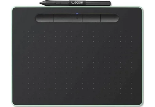 Фото: Графічний планшет Wacom Intuos M Bluetooth Pistachio (CTL-6100WLE-N) № 5 | KTC