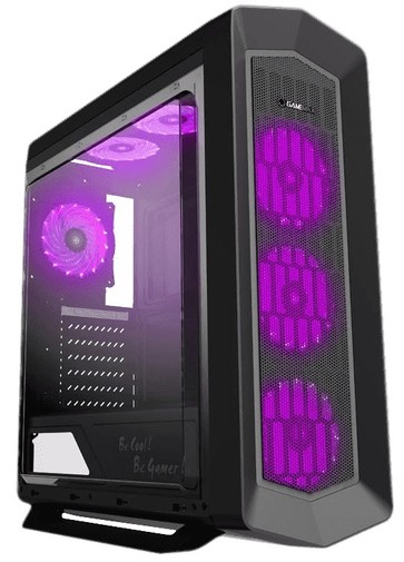 Корпус для ПК Gamemax Asgard RGB Black with window (ASGARD-RGB)