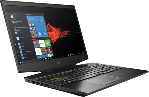 Фото: Ноутбук HP Omen 15-dh1010ur 15F03EA Black - 15.6" 300 Гц / Intel Core i7 / i7-10750H / DDR4 16 ГБ / SATA 3 SSD 1 ТБ / GeForce RTX 2060 № 6 | KTC