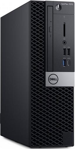 ПК Dell OptiPlex 7070 SFF Intel Core i7-9700 3-4.7 GHz/8GB/SSD 256GB/UHD 630/DVD/Win10P CB/MS