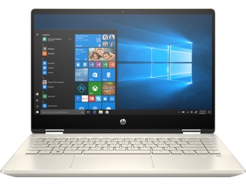 Ноутбук HP Pavilion x360 7GM03EA Gold