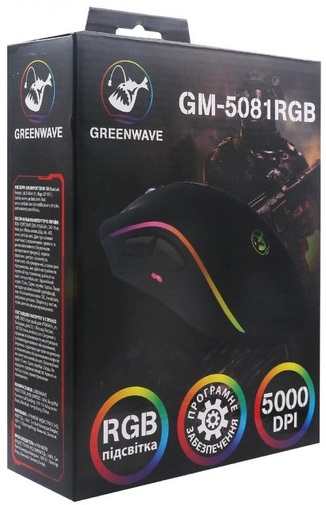 Миша GREENWAVE GM-5081RGB (R0015326)