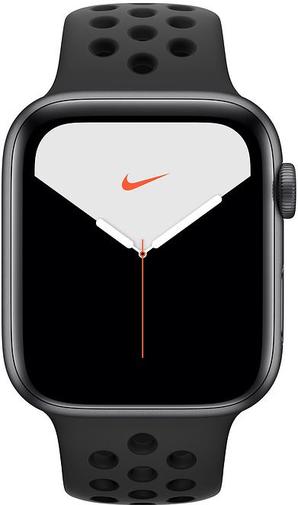 Смарт годинник Apple Watch Nike+ Series 5 GPS, 44mm Space Grey Aluminium Case with Anthracite/Black (MX3W2)