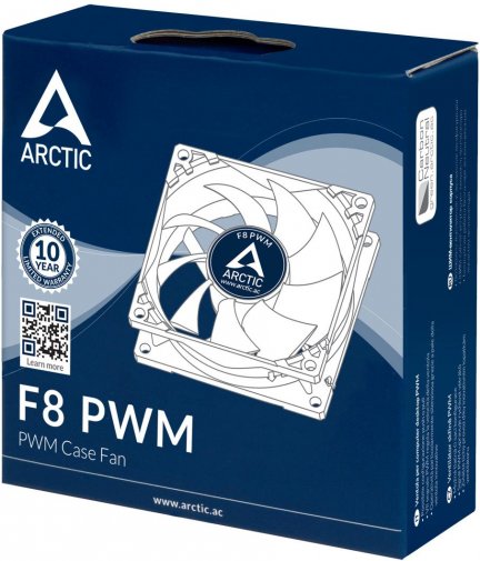 Вентилятор для корпуса Arctic Cooling F8PWM (AFACO-080P2-GBA01)