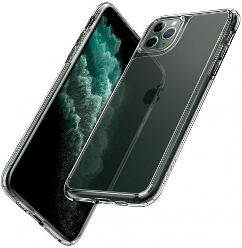 Чохол-накладка Spigen для Apple iPhone 11 Pro Max - Quartz Hybrid Crystal Clear