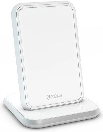 Фото: Бездротовий зарядний пристрій Zens Stand Aluminium Wireless Charger 10W White (ZESC13W/00) № 6 | KTC