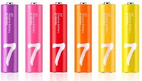 Батарейки Xiaomi ZMi Rainbow AAA batteries 10 шт (NQD4001RT)