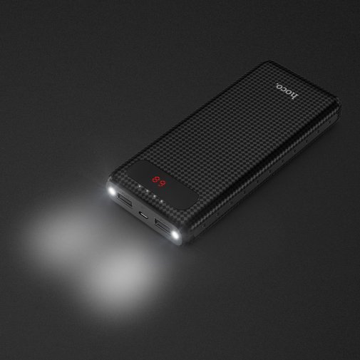 Батарея універсальна Hoco B20A 20000mAh Black (B20A 20000 Black)