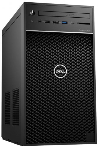 ПК Dell Precision 3630 (3630v19) Intel Xeon E-2136 3.3-4.5 GHz/16GB/1TB+250GB/Quadro P600 2GB/No ODD/No OS