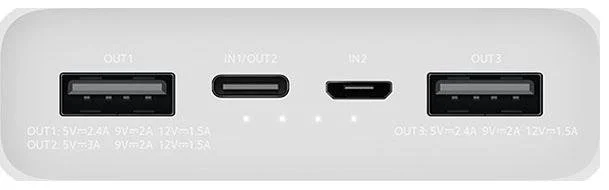 Фото: Батарея універсальна Xiaomi Mi Power Bank 3 20000mAh White (VXN4258CN) № 7 | KTC