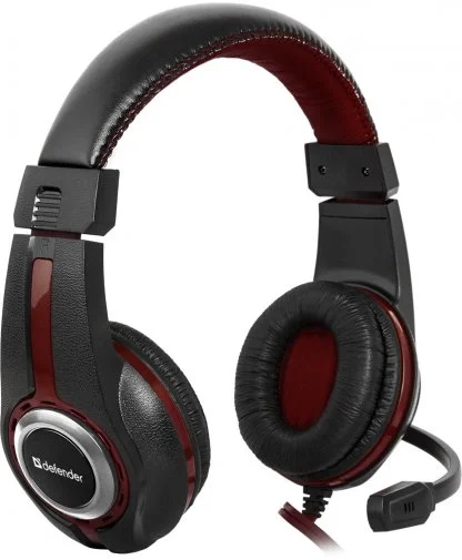 Фото: Гарнітура Defender Warhead G-185 Black/Red (64106) № 5 | KTC