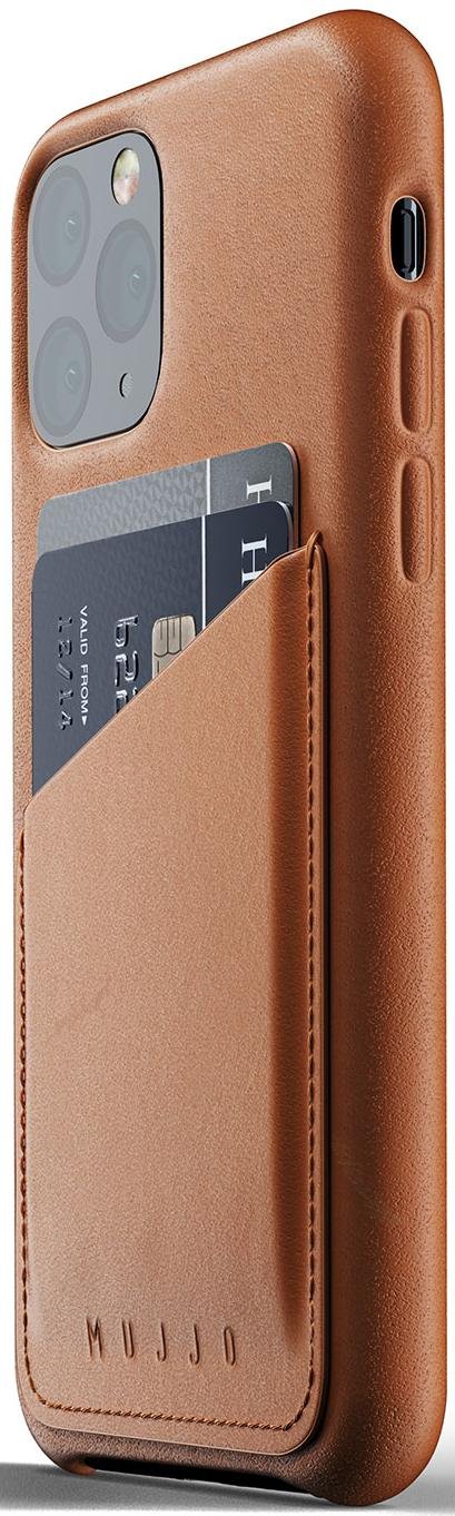 Чохол-накладка MUJJO для iPhone 11 Pro - Full Leather Wallet, Tan