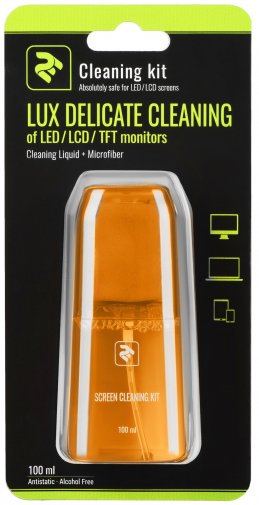 Набір для чищення 2E LUX CLEAN 100ml Liquid для LED / LCD + серветка Yellow