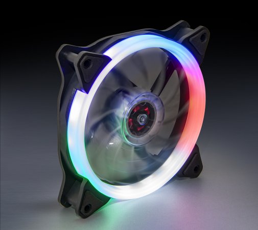 Вентилятор для корпуса Frime Iris LED Fan 15LED Single Ring Multicolor (FLF-HB120MLTSR)
