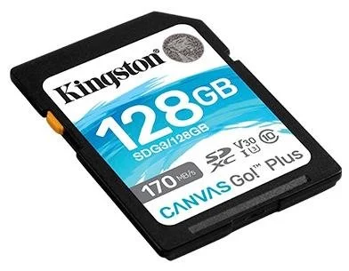 Фото: FLASH пам'ять Kingston Canvas Go Plus SDXC 128GB (SDG3/128GB) № 6 | KTC