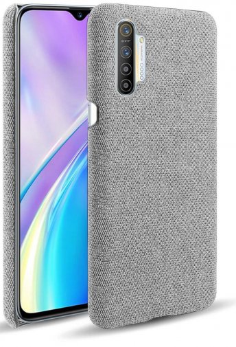 Чохол for Realme TX / X2 - Textile cover Grey (661906)