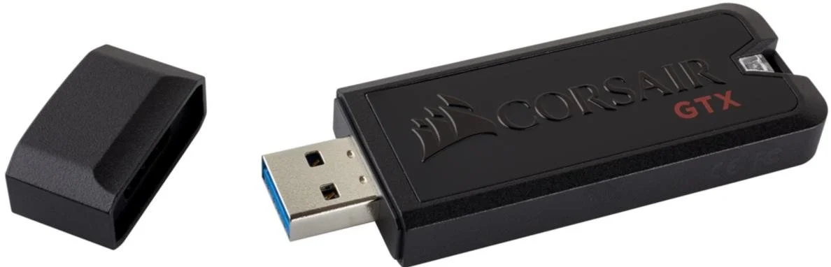 Фото: Флешка USB Corsair Voyager GTX Premium 128GB Black (CMFVYGTX3C-128GB) № 7 | KTC