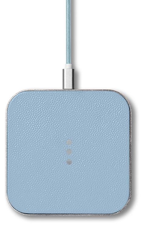 Зарядний пристрій Courant Catch 1 Single Fast Wireless Charger Pacific Blue (CR-C1-BL-SL)