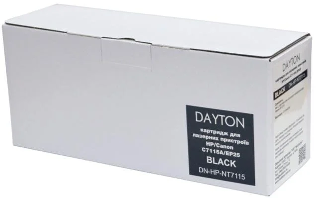 Фото: Сумісний картридж Dayton for HP LJ C7115A Black (DN-HP-NT7115) № 6 | KTC