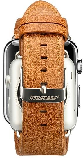 Ремінець JISON for Apple Watch 42/44mm - Leather Loop Band Brown