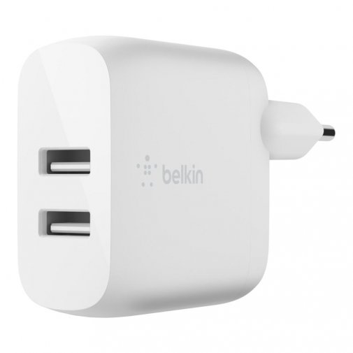 Зарядний пристрій Belkin Boost Charge 24W with Lightning cable 