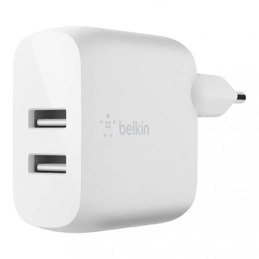 Фото: Зарядний пристрій Belkin Boost Charge 24W White with AM/Lightning (WCD001VF1MWH) № 4 | KTC