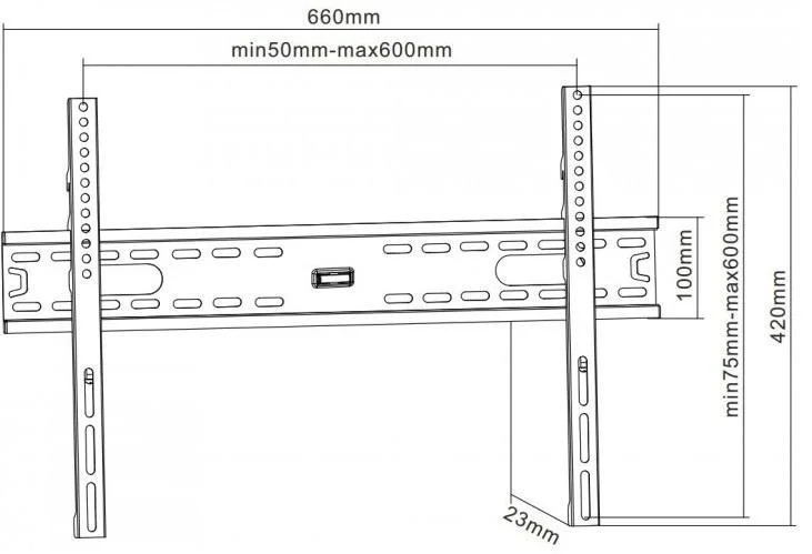 Фото: Кронштейн UniBracket BZ03-60 Black № 5 | KTC