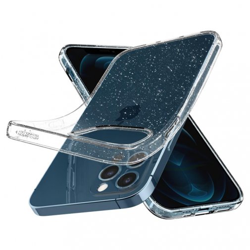 Чохол-накладка Spigen для iPhone 12/12 Pro - Liquid Crystal Glitter Chrystal Quartz