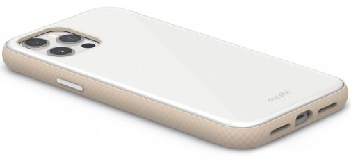 Чохол Moshi for Apple iPhone 12 Pro Max - iGlaze Slim Hardshell Case Pearl White (99MO113108)