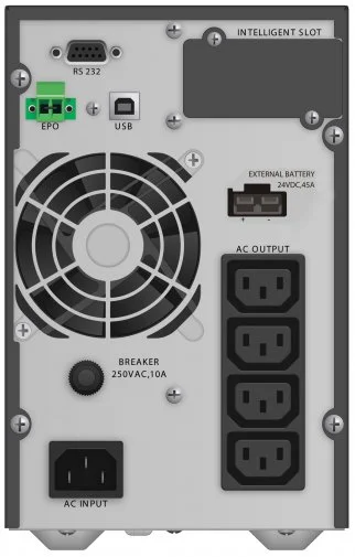 Фото: ДБЖ PowerWalker VFI 1000 TGB (10122098) № 5 | KTC