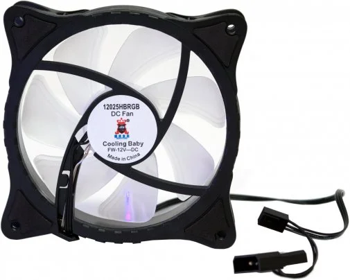 Фото: Кулер Cooling Baby Rainbow Spectrum HB (12025HBRGB) № 6 | KTC