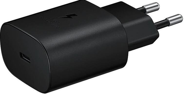 Зарядний пристрій Samsung EP-TA800NBEGRU 25W PD3.0 with Type-C cable Black