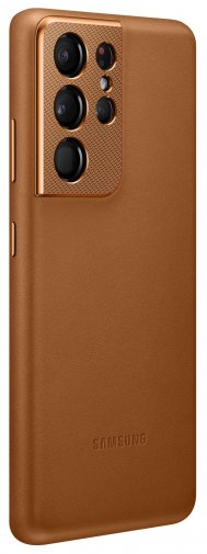 Чохол Samsung for Galaxy S21 Ultra G998 - Leather Cover Brown (EF-VG998LAEGRU)