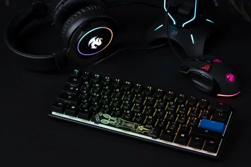 Фото: Клавіатура Ducky Ducky Mecha Mini Cherry Silent Red Black (DKME2061ST-SURALAAT1) № 22 | KTC
