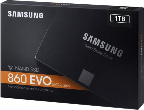 Твердотільний накопичувач Samsung 860 Evo 1TB (MZ-76E1T0B/EU)