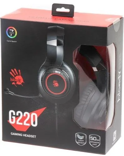Фото: Гарнітура Bloody G220 Black (G220 Bloody Black) № 10 | KTC