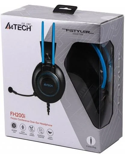 Фото: Гарнітура A4tech FH200i Blue № 10 | KTC