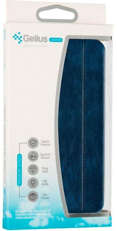 Чохол Gelius for Samsung Note 20 N980 - Book Cover Leather Blue (00000082172)