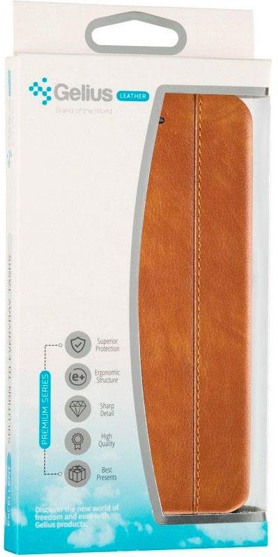 Чохол Gelius for Samsung S10 Plus G975 - Book Cover Leather Gold (00000071745)
