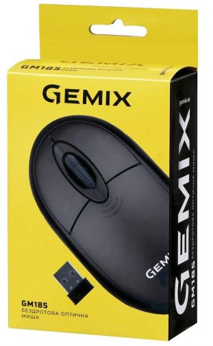 Миша Gemix GM185 Black (GM185 black)