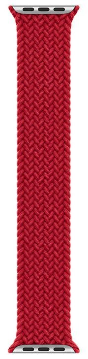 Ремінець HiC for Apple Watch 38/40mm - Braided Solo Loop PRODUCT RED - Size XS (38/40mm Braided RED)
