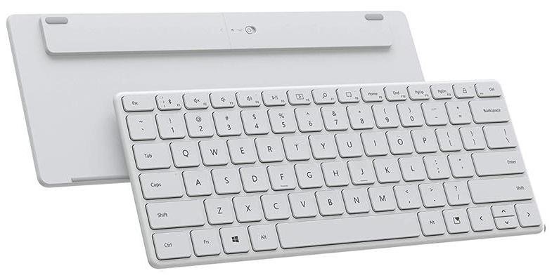 Клавіатура компактна Microsoft Compact Wireless Glacier (21Y-00041)