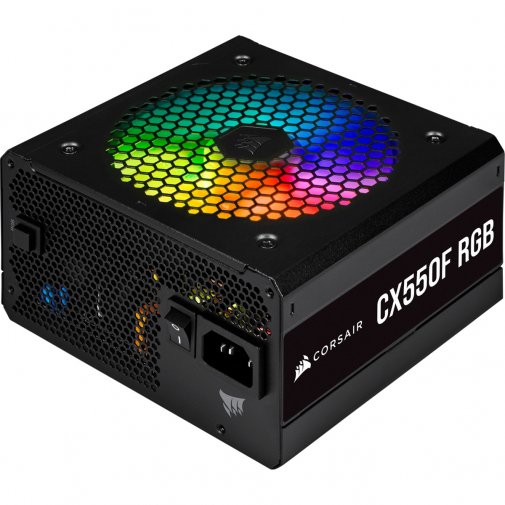 Блок живлення Corsair 550W CX550F RGB (CP-9020216-EU)