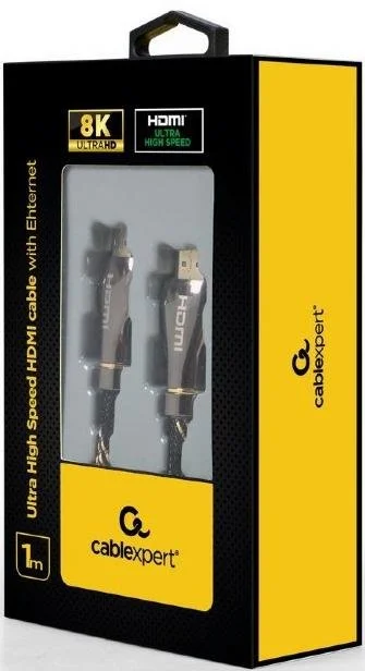 Фото: Кабель Cablexpert v2.1 Premium HDMI / HDMI 1m Black (CCBP-HDMI8K-1M) № 6 | KTC