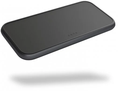 Фото: Бездротова зарядна станція Zens Dual 5 Coil Aluminium Wireless Charger with USB Black (ZEDC11B/00) № 8 | KTC