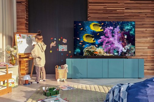 Телевізор QLED Samsung QE65Q60AAUXUA (Smart TV, Wi-Fi, 3840x2160)