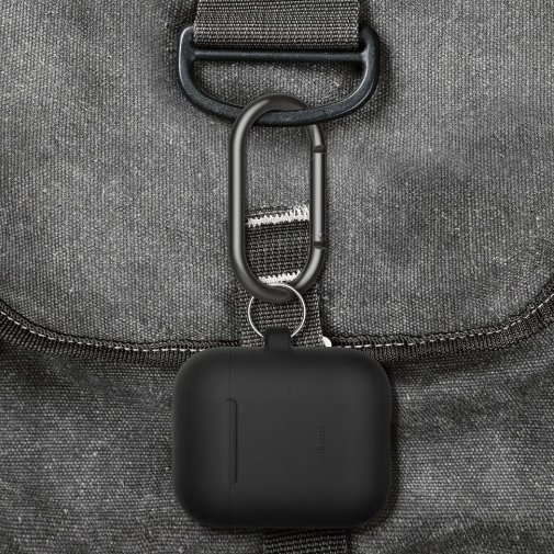 Чохол Elago для Airpods - Silicone Hand Case Black (EAPSC-HANG-BK)