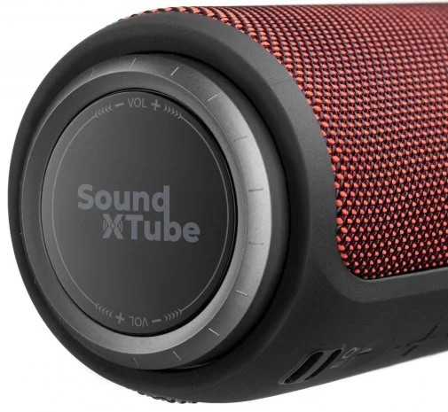 Фото: Портативна колонка 2E SoundXTube Red (2E-BSSXTWRD) № 9 | KTC