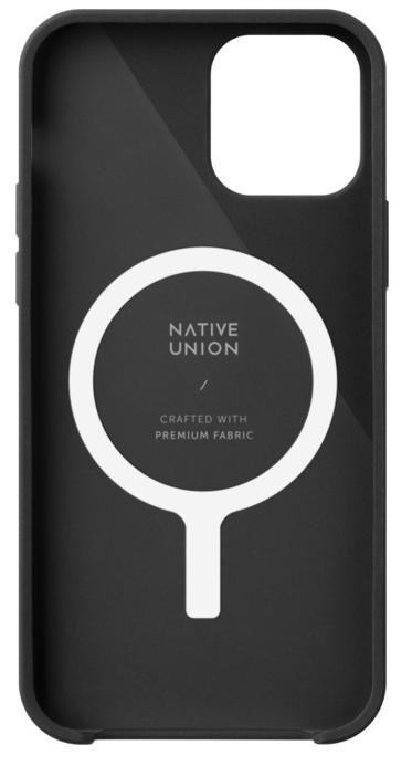 Чохол Native Union for iPhone 12 Pro Max - Clic Canvas Magneric Case Slate (CCAVM-BLK-NP20L)