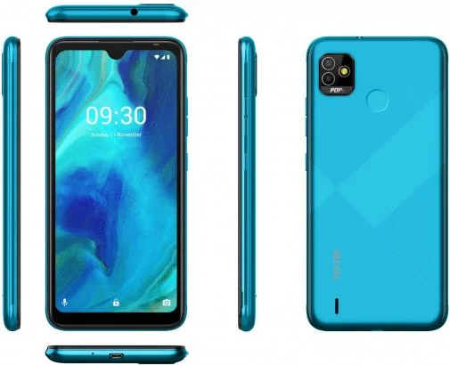 Фото: Смартфон TECNO POP 5 BD2p 2/32GB Ice Blue (4895180768354) № 8 | KTC